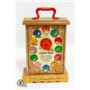 Image 1 : 1964 FISHER PRICE TICK TOCK TEACHING CLOCK 997