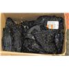 Image 1 : NEW BOX OF 12 WOMENS MEDIUM BLACK SEQUINS SKIRTS +