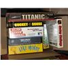 Image 1 : BOX OF GAMES TITANIC, HOCKEY SCORE, HOCKEY