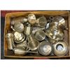 Image 1 : FLAT OF PEWTER GOBLETS AND MORE