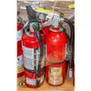 Image 1 : LOT OF 3 10LB FULLY CHARGED & CERTIFIED FIRE