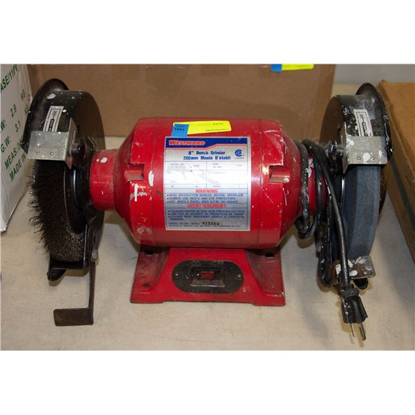 8" WESTWARD BENCH GRINDER