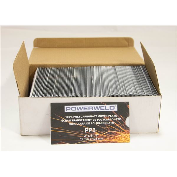 BOX OF POWERWELD 100% POLYCARBONATE