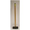 Image 1 : 16LB SLEDGE HAMMER WITH WOOD HANDLE, HANDLE NEEDS