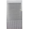 Image 1 : 64" X 24" HIGH CARBON STEEL SCREEN