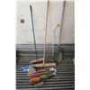Image 1 : Snow brushes, brooms, shovel an hose sprayer