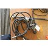 Image 2 : Electric wires, welder gauge, booster cables, flash light
