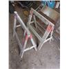 Image 3 : Two wooden saw horses