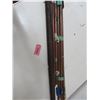 Image 1 : Misc copper steel rod