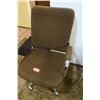 Image 3 : Office Chair- Brown- on wheels