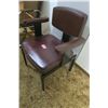 Image 3 : Office chair- Maroon-  no wheels