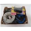 Image 1 : Ethernet cables, phone cables, power supply