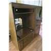 Image 2 : Solid oak TV stand - 53.5 x 21 x 54.5