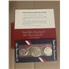 Image 1 : US Mint Bicentennial 40% Silver Uncirculated Set 1776-1976 - 3 Silver Coins