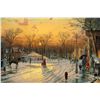Image 1 : Town Square by Thomas Kinkade