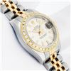 Image 4 : Rolex Quickset 2T Yellow Gold & Stainless Steel Silver Index Datejust 26MM