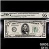 Image 1 : 1934C $5 Federal Reserve Note Cleveland PMG-65