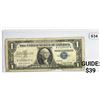 Image 1 : 1957 A $1 Silver Certificate CIRCULATED