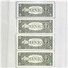 Image 2 : 1996 Series $1 w/ 2000 New Years Day Stamps -UNC