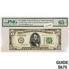 Image 1 : 1928 B $5 Fed Reserve Note PMG GEM UNC 65