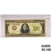 Image 1 : 1934 $500 Fed Reserve Note