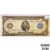 Image 1 : 1914 LG $5 Fed Reserve Note