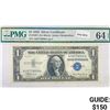 Image 1 : 1935 $1 Silver Cert PMG Ch UNC 64