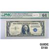 Image 1 : 1935 $1 Silver Cert. PMG Ch UNC 64