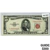 Image 1 : 1953 B $5 Legal Tender Note