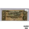 Image 1 : 1864 LG $10 Confederate Note