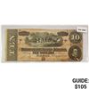 Image 1 : 1864 LG $10 Confederate Note
