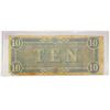 Image 2 : 1864 LG $10 Confederate Note