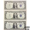 Image 1 : (3) 1935 E Consec $1 Silver Cert.'s