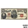 Image 1 : 1907 LG $5 Legal Tender Note