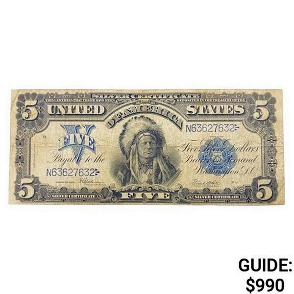 1899 LG $5 Silver Cert.