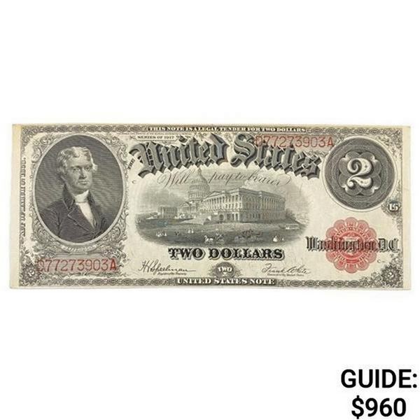 1917 LG $2 Legal Tender Note