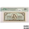 Image 1 : Military $20 Payment Cert. PMG EF40