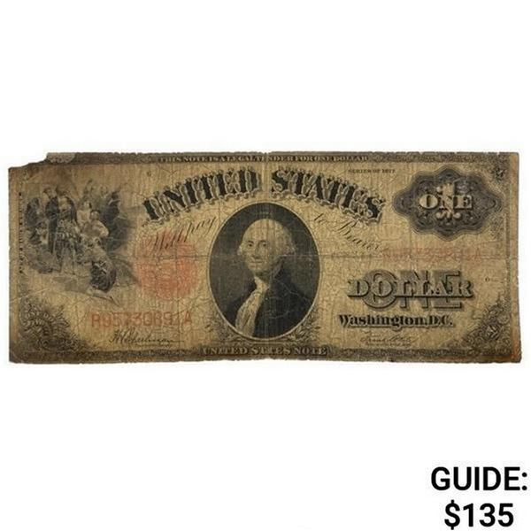 1917 LG $1 Legal Tender Note FR 39