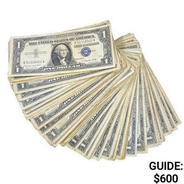 (100) $1 Silver Certificate Collection