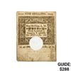 Image 1 : 1780 Connecticut One Shilling Bank Note