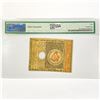 Image 2 : 1780 Massachusetts Colonial Note PMG AU50