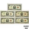 Image 1 : 1953-1963 US $2 Legal Tender Notes (5 Items)