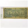 Image 2 : 1864 LG Confederate $20 Legal Tender Note