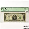 Image 1 : 1934A US $500 Fed Res Note PCGS EF45