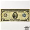 Image 1 : 1914 US LG $5 Fed Res Note