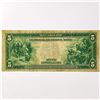 Image 2 : 1914 US LG $5 Fed Res Note