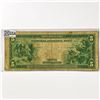 Image 2 : 1914 US LG $5 Fed Res Note