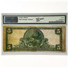 Image 2 : 1902 US LG Bank of Jackson MI $5 Fed Res Note