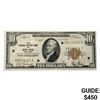 Image 1 : 1929 US Bank of New York $10 Fed Res Note