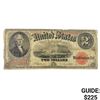 Image 1 : 1917 US LG $2 Legal Tender Note